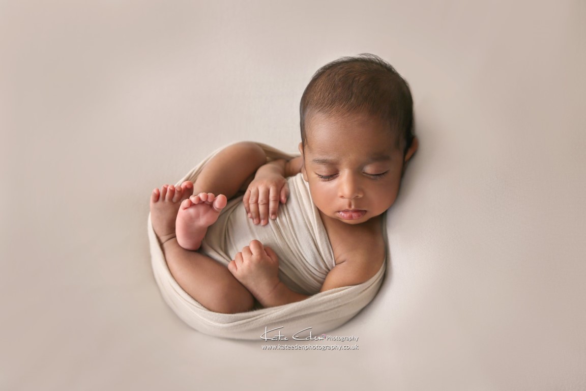 Newborn style photos with older babies - 10 week old baby boy - Kate Eden photography