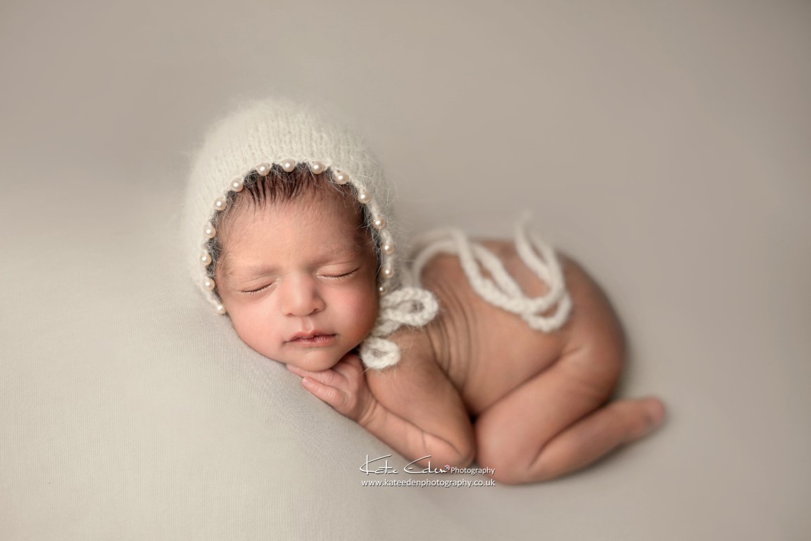 Premature newborn baby girl photoshoot in Milton Keynes | Kate Eden Photography