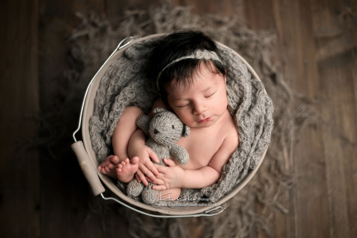 Sweet newborn baby girl | Milton Keynes newborn photographer | Kate Eden Photography