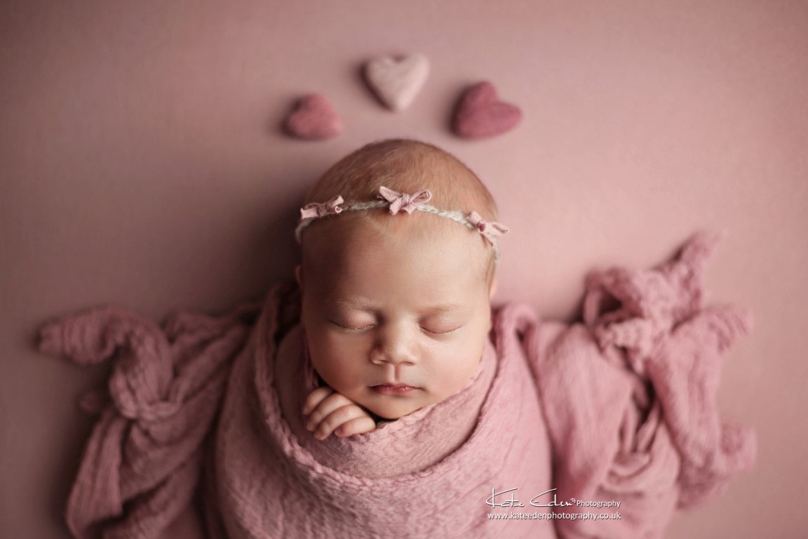  Valentine Newborn photoshoot in Milton Keynes | Kate Eden Photography 