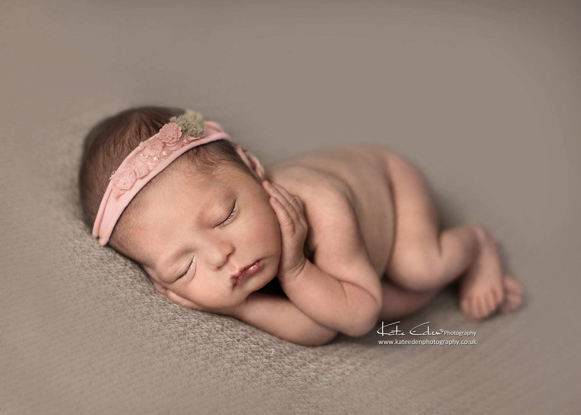 A lovely newborn baby girl - Kate Eden Photography - Milton Keynes newborn photographer